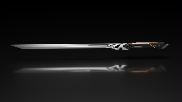 sci-fi katana