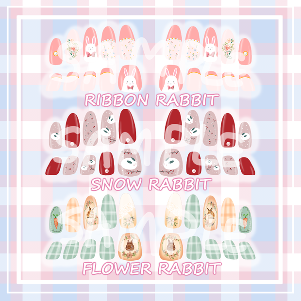 [SELESTIA] Nail art_The year of the raibbit