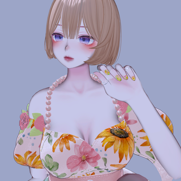 [SHINRA] flower nail 5 SET