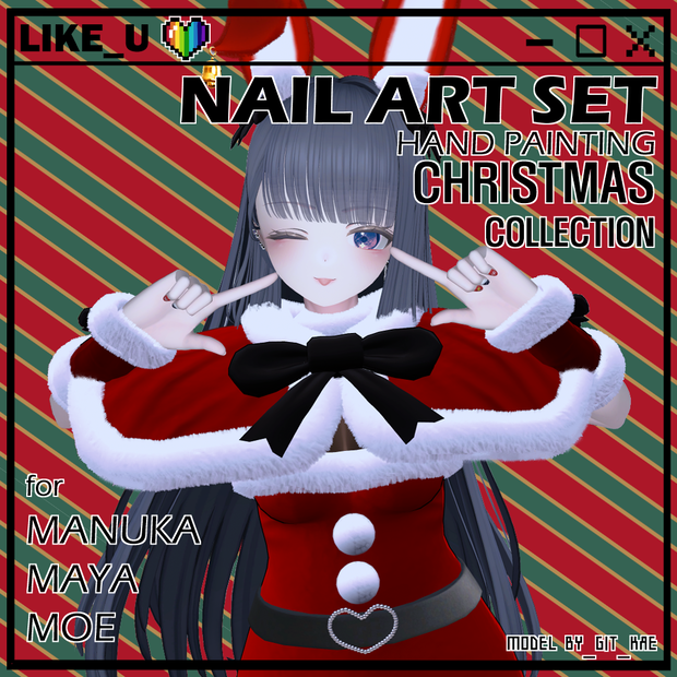 Christmas nail art SET
