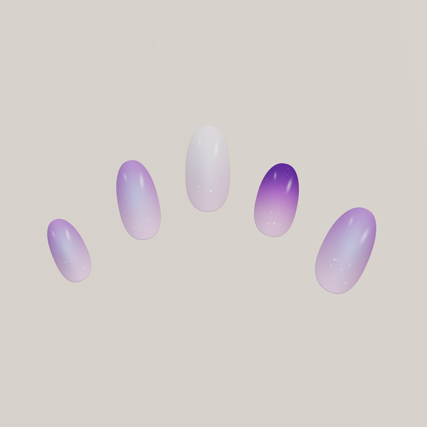 Lilac Pearl Veil｜ライラック偏光パールネイル【15アバター対応】