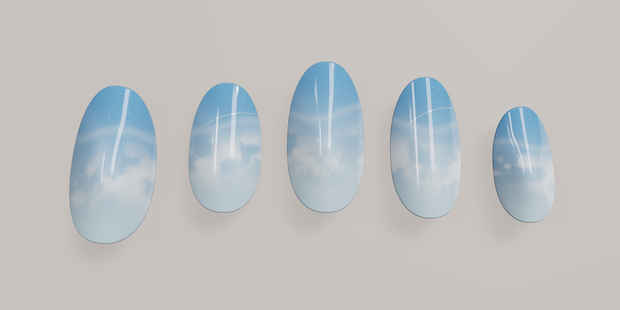 空のヴェール — SKY VEIL｜15アバター対応・手のネイル【PC】