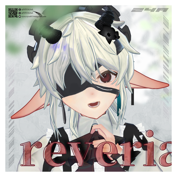 【無料版有】オリジナル3Dモデル「reveria -レベリア- 」