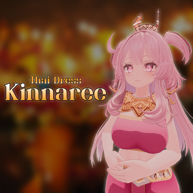 【キンナリー】- タイの民族衣 - "Kinnaree" Thai Dress