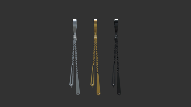 Stick Drop Earring