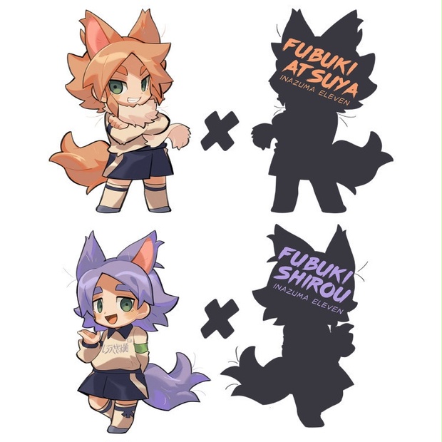 イナズマイレブン 吹雪士郎 吹雪アツヤ セット