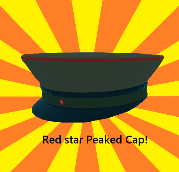 Red star Peaked cap / 赤星 正帽