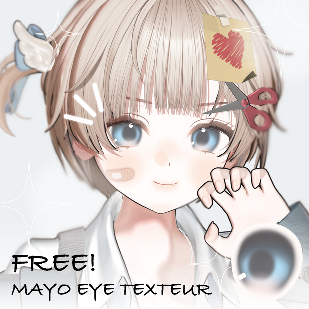 『 FREE 』 Mayo/まよ Soft eye texture