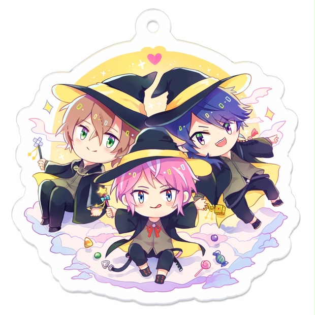 ヒプマイ Fling Posse ハロウィン アクリルキーホルダー Kiriponn Booth