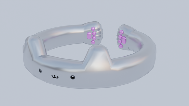 【3Dモデル】ネコリング