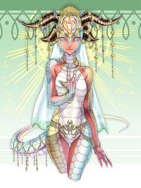 ディノサウロイド 太陽の巫女 B2タペストリー スクラップビルド Booth