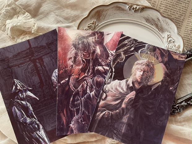 ブラボポストカードセット - Lily Garden - BOOTH