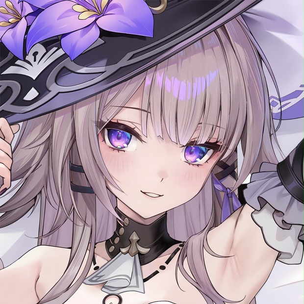 抱き枕カバー】マダム・ヘルタ ／ 1月25日(日) 予約〆予定 - 白い狐の