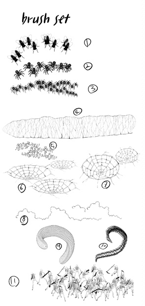 brush-set_eui CLIP STUDIO PAINT PRO/EX用ブラシ
