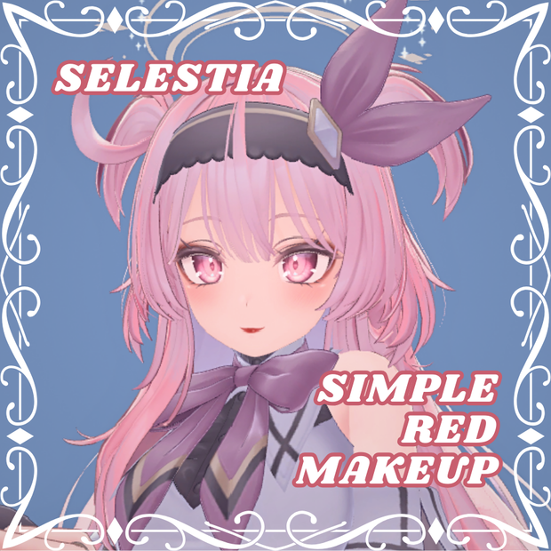 [Selestia] Simple Red Make-up