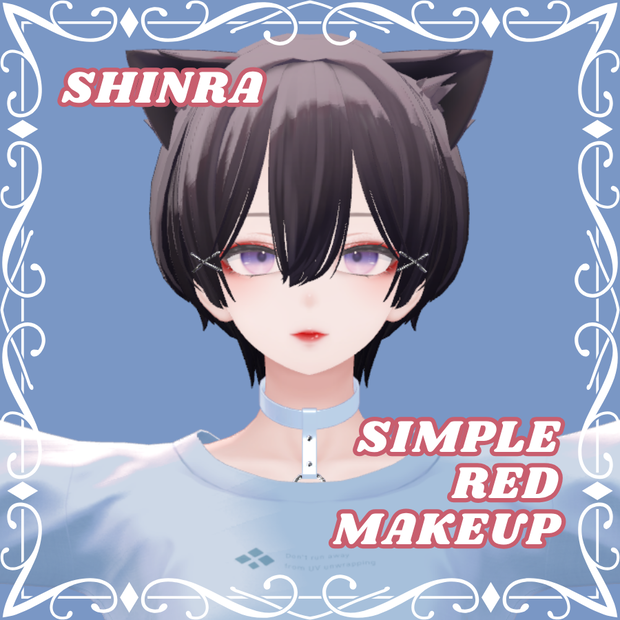 [Shinra] Simple Red Makeup