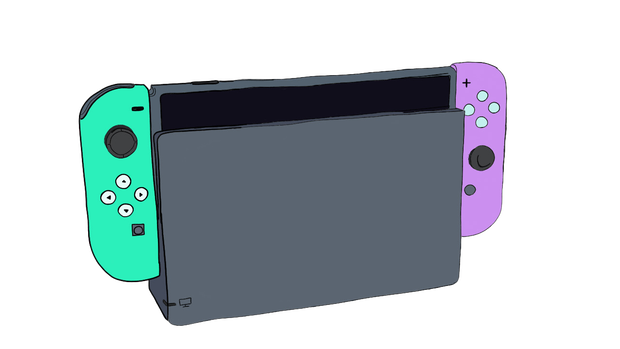 Cyan&Purple-PortableGameSystem