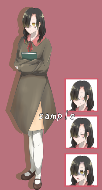 【無料有り】立ち絵素材　女の子