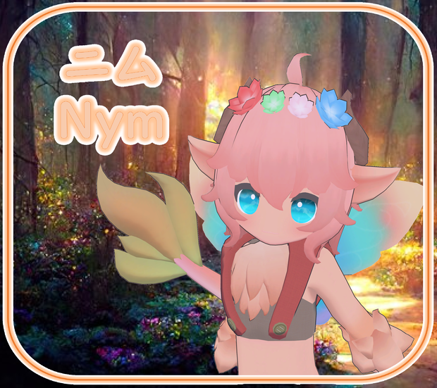 ニム(Nym) Quest対応VRChat想定アバター