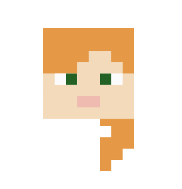 無料配布Live2Dモデル「Alex（Minecraft）」※顔のみ