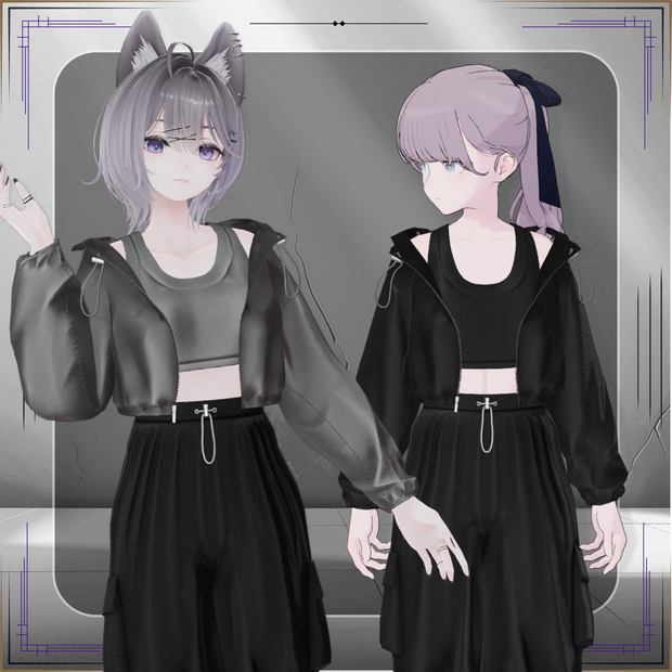 Minimalistic Cargo B [ +Head/泣夜/くうた/キリサメ/しなの/ラシューシャ/Lapwing/Linne ] 
