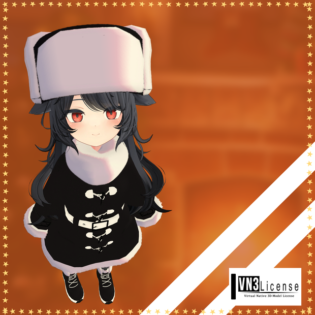 【50％OFF】Ushanka&CoatSet [5アバター対応衣装]