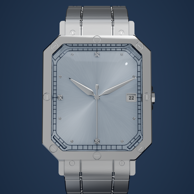 import_time - Clock shader kit driven by VRChat's real time (analog / digital / 7-seg / nixie / split-flap, date, world clock, no Udon) + original wristwatch model