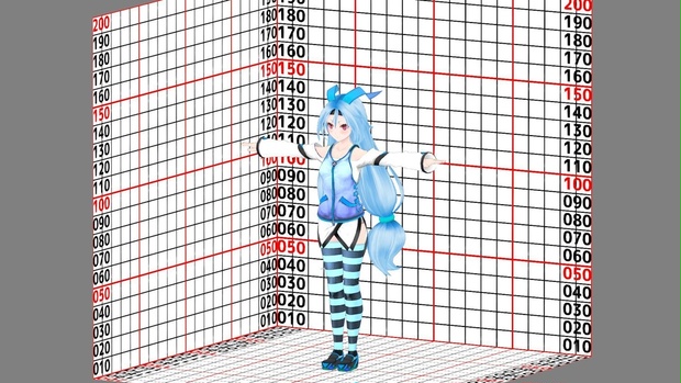 身長が測れそうなGLB形式の3Dオブジェクト - 120byte - BOOTH
