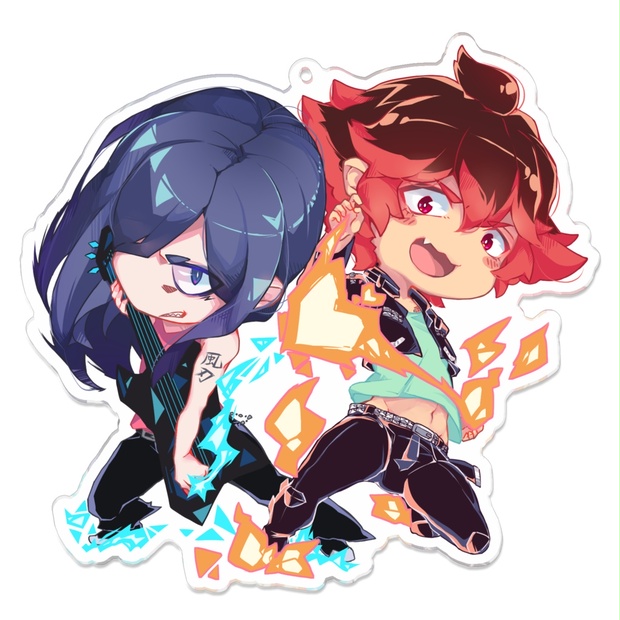 プロメア マッドバーニッシュ ゲーラ メイス アクリルキーホルダー