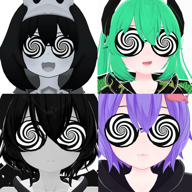 Spinning Hypno Glasses