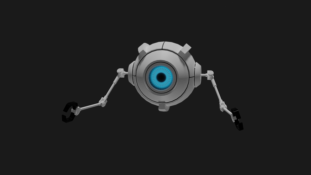 【blender】球体ドローン