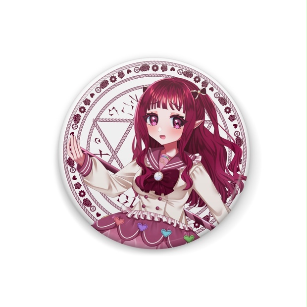 エルサ PVCポーチ 魔法少女まどか☆マギカ 巴マミ 缶バッジ