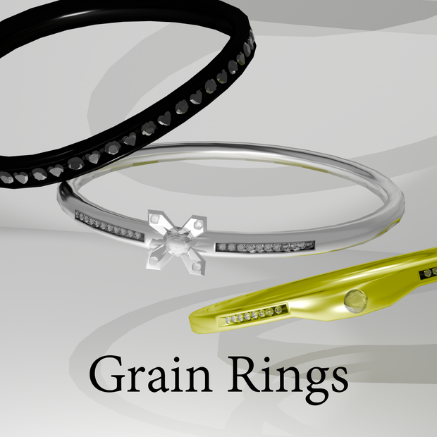 【VRChat向け】Grain Rings