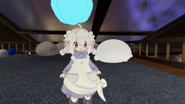 触れるふうせん (fbx, unitypackage)