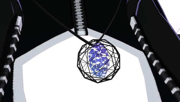 SphereCrystal Neckless (fbx, unitypackage)