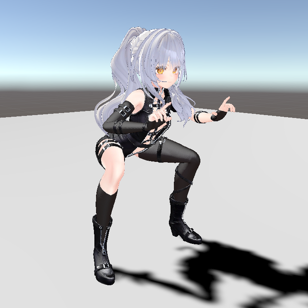 【無料】スクワットモーション【VRChat想定】【MA対応】【AFK・アニメーション】