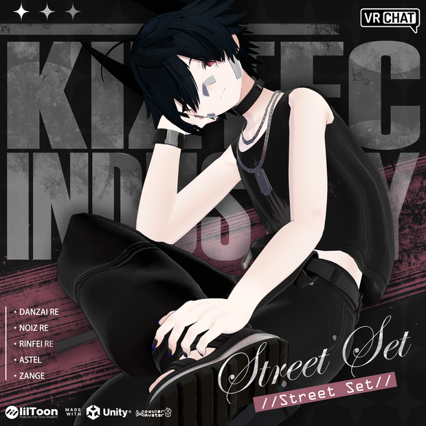 【SASIKIZUアバター5体対応】Street Set