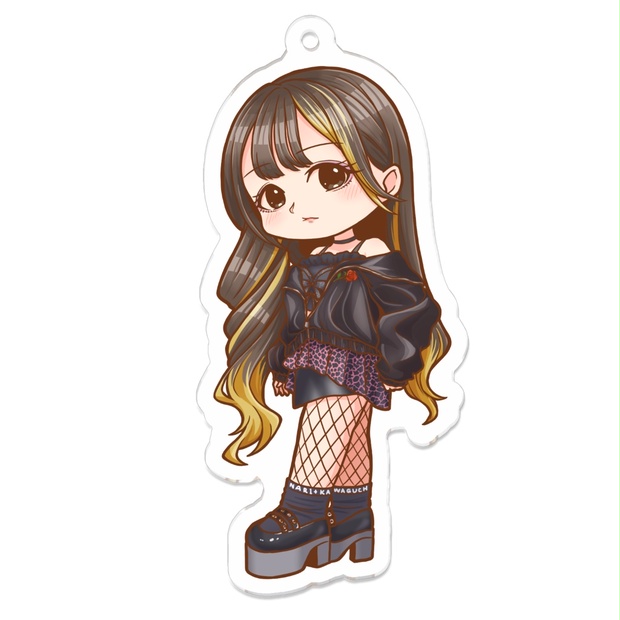 川口莉奈 アパレル コラボ アクリルスタンド アクリルスタンド付きVer