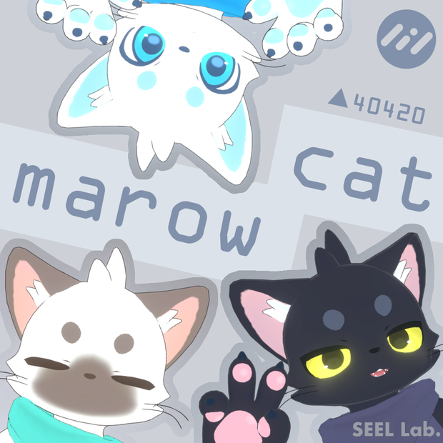 【オリジナル3Dモデル】marow cat