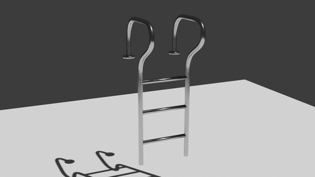 handrail 手すり | 3D Model