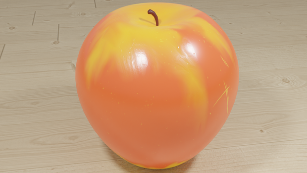 Apple リンゴ | 3D Model