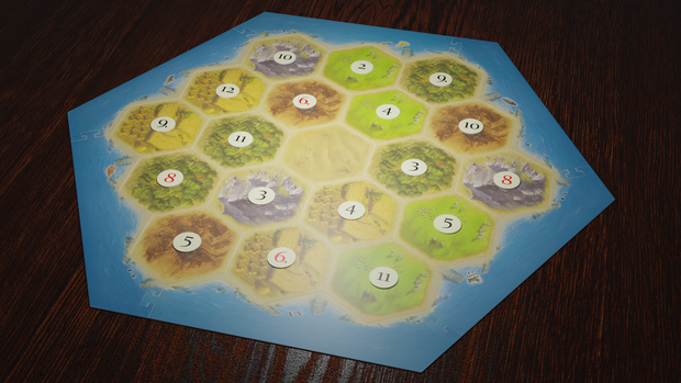 Catan カタン(ボードゲーム) | 3D Model