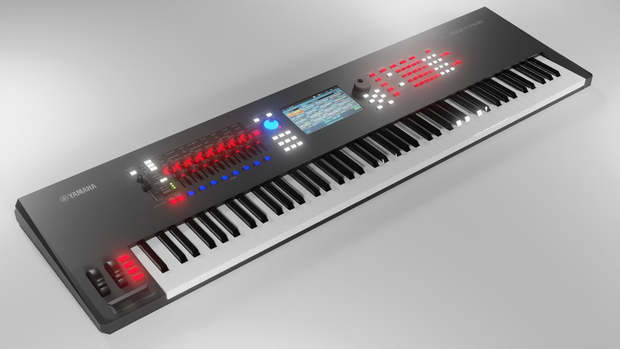 DJ Mixer synthesizer DJミキサー・シンセサイザー・鍵盤楽器 | 3D Model