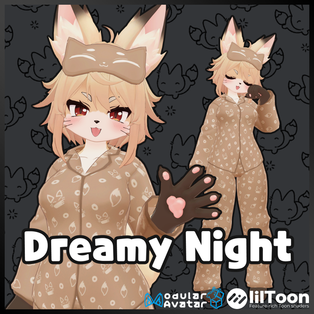 【酒井シホ -Sakai Shiho- + フェティーニャ -Fetinja- 専用衣装】 Dreamy Night Ver1.40