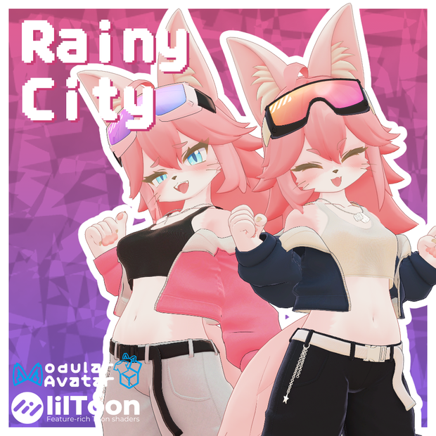 【酒井シホ -Sakai Shiho- + フェティーニャ -Fetinja- 専用衣装】Rainy City