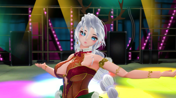 VRCHAT Avatar - Cloudy Snow Puff - PC and Quest Compatible - X-mas - Christmas - Holiday - GoGo Loco