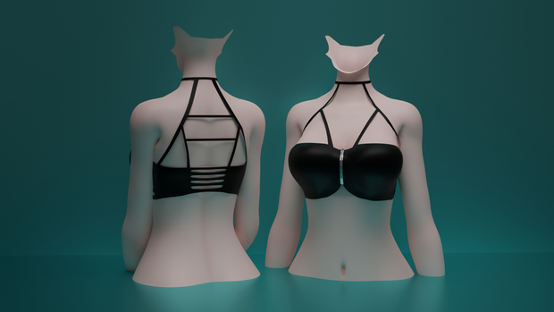 Zipper Top - By Jana_Inh ♡
