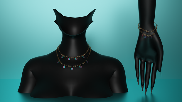 Butterfly Set - By Jana_Inh ♡