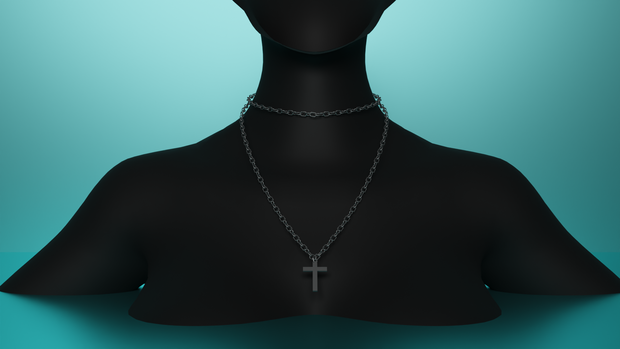 Cross necklace - By Jana_Inh ♡