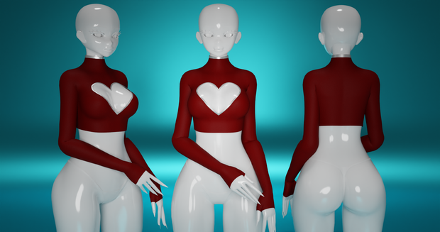 Heart Top - By Jana_Inh ♡
